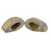 Agaat geode paar 3,5 x 3,5 tot 5 x 6 cm Agaat geode paar 3,5 x 3,5 tot 5 x 6 cm