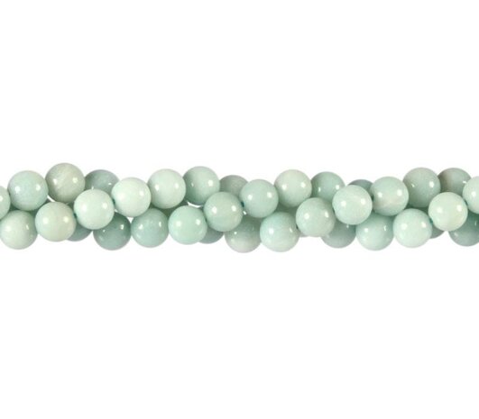 Amazoniet (Chinees) kralen rond 6 mm (streng van 40 cm) Amazoniet (Chinees) kralen rond 6 mm (streng van 40 cm)