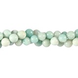Amazoniet (Chinees) kralen rond 8 mm (streng van 40 cm)