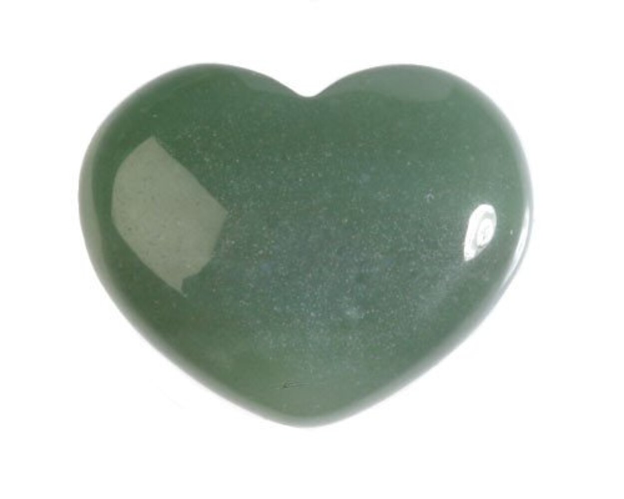 Aventurijn (groen) edelsteen hart 4 cm Aventurijn (groen) edelsteen hart 4 cm