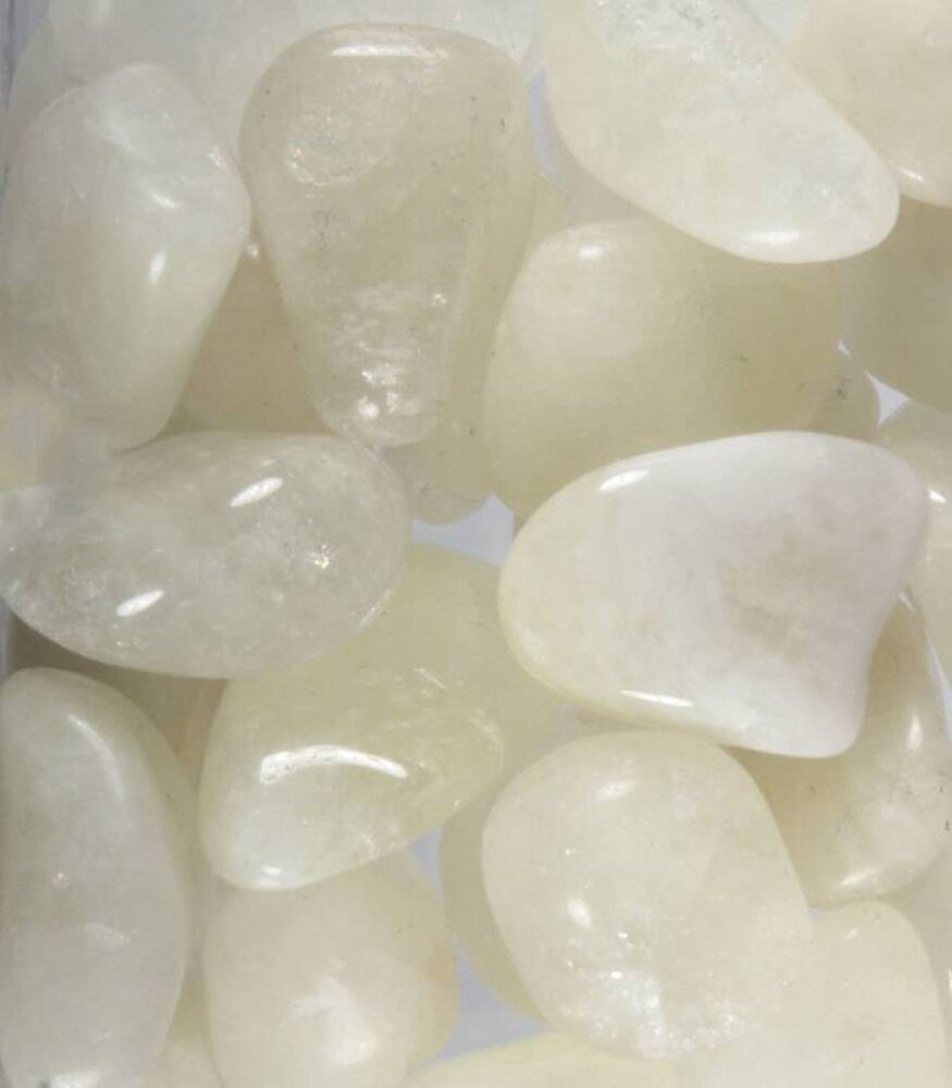 Zwavelkwarts steen getrommeld 9 - 15 gram