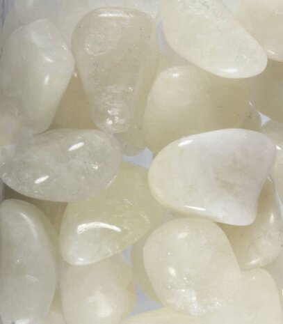 Zwavelkwarts steen getrommeld 9 - 15 gram