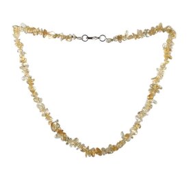 Citrien (verhit) ketting split Citrien (verhit) ketting split