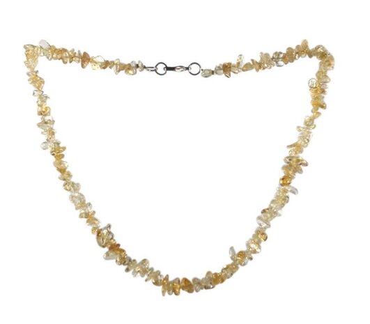 Citrien (verhit) ketting split Citrien (verhit) ketting split