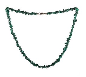 Malachiet ketting split Malachiet ketting split