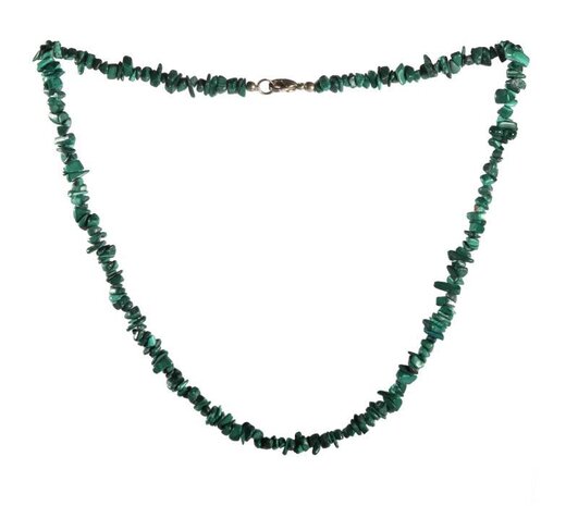 Malachiet ketting split Malachiet ketting split
