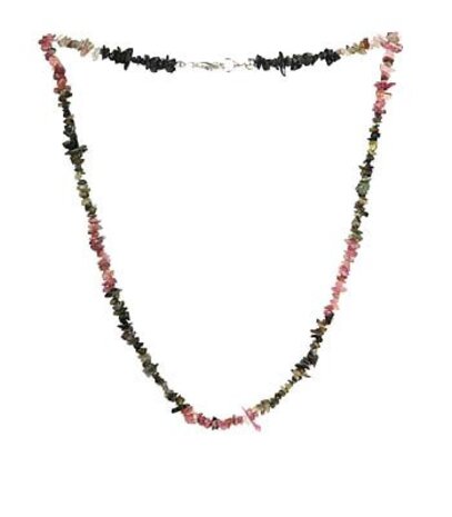 Toermalijn (multicolour) ketting split Toermalijn (multicolour) ketting split