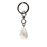 Bergkristal sleutelhanger