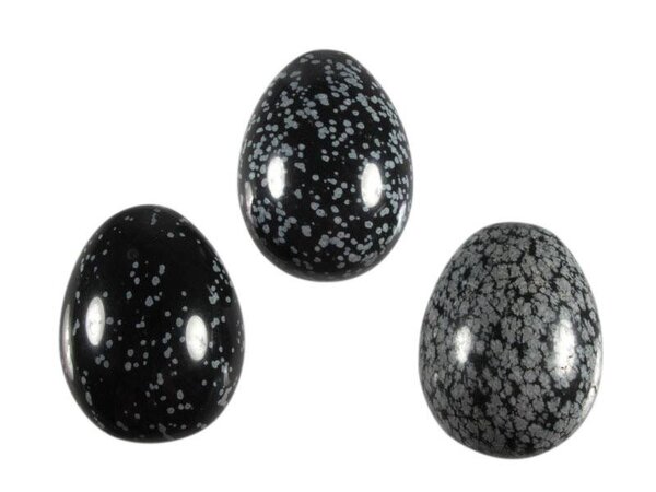 Obsidiaan (sneeuwvlok) edelsteen ei 4,5 x 3,5 cm Obsidiaan (sneeuwvlok) edelsteen ei 4,5 x 3,5 cm