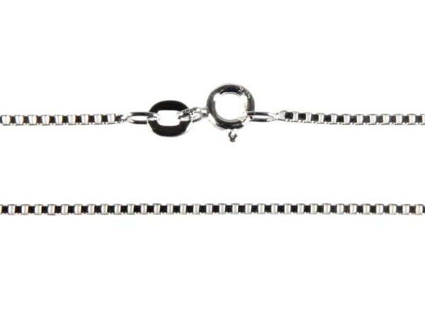 Zilveren ketting Venetiaans 60 cm 1,2 mm dik Zilveren ketting Venetiaans 60 cm 1,2 mm dik