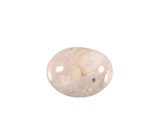 Chalcedoon (roze) steen getrommeld 2 - 5 gram Chalcedoon (roze) steen getrommeld 2 - 5 gram