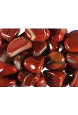 Jaspis (rood) steen getrommeld 10 - 20 gram