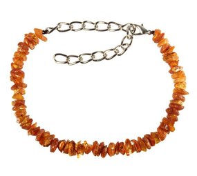 Barnsteen hondenketting kort Barnsteen hondenketting kort