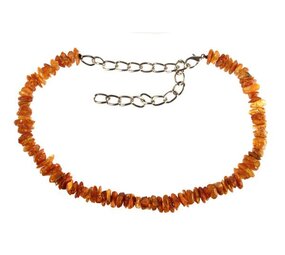 Barnsteen hondenketting middel Barnsteen hondenketting middel