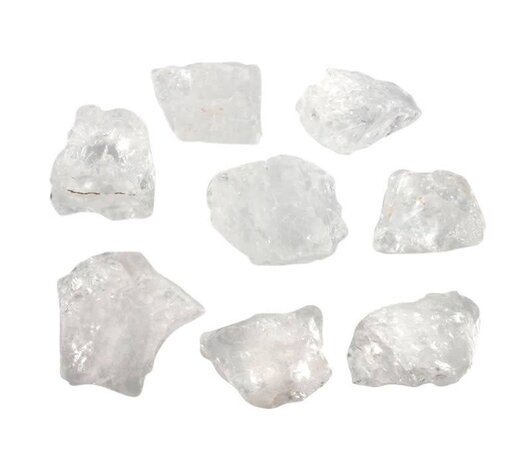 Bergkristal ruw 10 - 25 gram Bergkristal ruw 10 - 25 gram