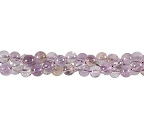 Ametrien kralen rond 6 mm (streng van 40 cm)