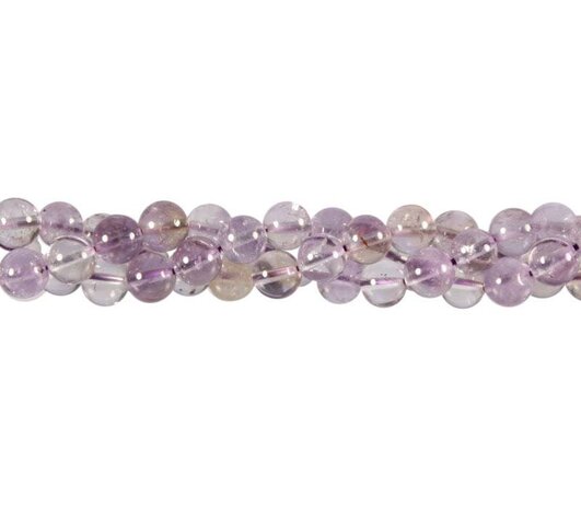 Ametrien kralen rond 6 mm (streng van 40 cm)