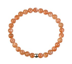 Zonnesteen armband A-kwaliteit 18 cm | 6 mm kralen Zonnesteen armband A-kwaliteit 18 cm | 6 mm kralen