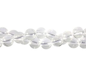 Bergkristal kralen rond 10 mm (streng van 40 cm) Bergkristal kralen rond 10 mm (streng van 40 cm)
