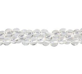 Bergkristal kralen rond 8 mm (streng van 40 cm) Bergkristal kralen rond 8 mm (streng van 40 cm)