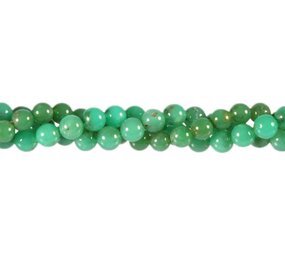 Chrysopraas kralen rond 6 - 7 mm A-kwaliteit (streng van 40 cm) Chrysopraas kralen rond 6 - 7 mm A-kwaliteit (streng van 40 cm)