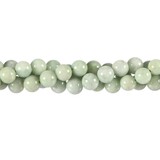 Jade (jadeiet) kralen rond 8 mm (streng van 40 cm) Jade (jadeiet) kralen rond 8 mm (streng van 40 cm)