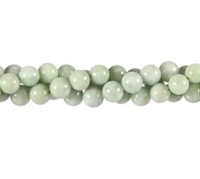 Jade (jadeiet) kralen rond 8 mm (streng van 40 cm)