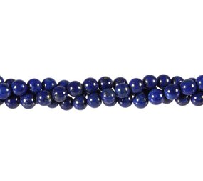 Lapis lazuli kralen A-kwaliteit rond 6 mm (streng van 40 cm) Lapis lazuli kralen A-kwaliteit rond 6 mm (streng van 40 cm)