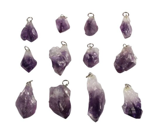 Amethist hanger ruw Amethist hanger ruw
