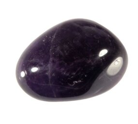 Amethist (donker) steen getrommeld 20 - 40 gram Amethist (donker) steen getrommeld 20 - 40 gram