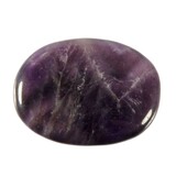 Amethist (donker) steen plat gepolijst Amethist (donker) steen plat gepolijst