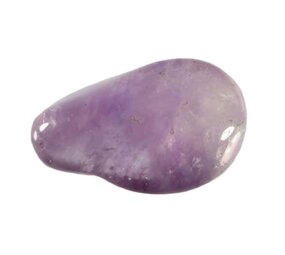 Amethist (licht) steen getrommeld 10 - 20 gram Amethist (licht) steen getrommeld 10 - 20 gram