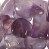 Amethist (licht) steen getrommeld | middel (M)