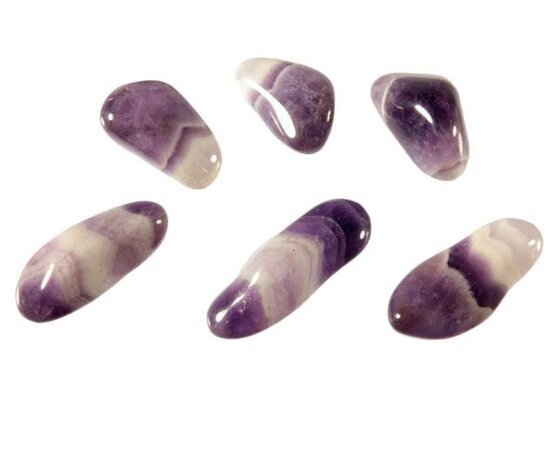Amethistkwarts steen getrommeld 2 - 5 gram Amethistkwarts steen getrommeld 2 - 5 gram