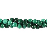 Malachiet kralen rond 8 mm (streng van 40 cm) Malachiet kralen rond 8 mm (streng van 40 cm)