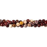 Mookaiet kralen rond 6 mm (streng van 40 cm) Mookaiet kralen rond 6 mm (streng van 40 cm)