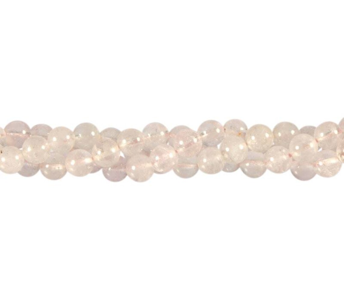 Morganiet kralen rond 6 mm (streng van 40 cm)