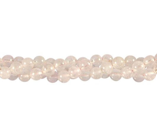 Morganiet kralen rond 6 mm (streng van 40 cm)