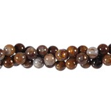 Pietersiet kralen rond 8 mm (streng van 40 cm) Pietersiet kralen rond 8 mm (streng van 40 cm)