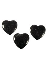 Toermalijn (zwart) edelsteen hart 4 cm