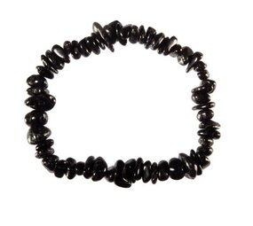 Toermalijn (zwart) armband split Toermalijn (zwart) armband split