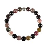 Toermalijn (multicolour) armband 18 cm | 8 mm kralen Toermalijn (multicolour) armband 18 cm | 8 mm kralen
