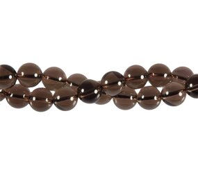 Rookkwarts kralen rond 10 mm (streng van 40 cm)