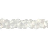 Seleniet kralen rond 8 mm (streng van 40 cm) Seleniet kralen rond 8 mm (streng van 40 cm)