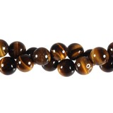 Tijgeroog kralen rond 10 mm (streng van 40 cm) Tijgeroog kralen rond 10 mm (streng van 40 cm)