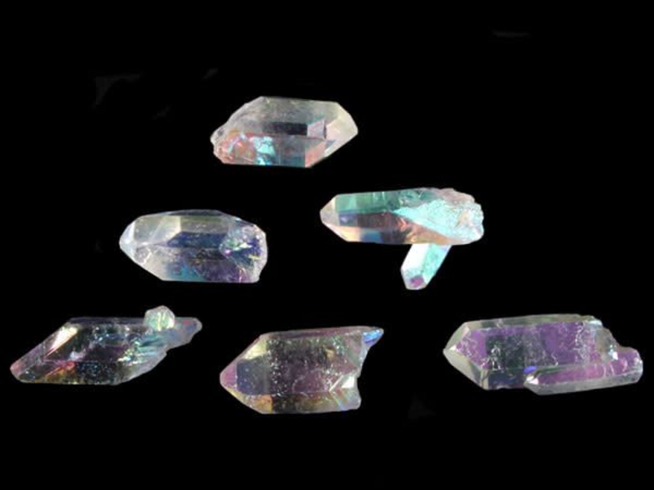 Angel aura kwarts kristal 10 - 15 gram Angel aura kwarts kristal 10 - 15 gram