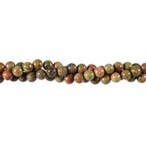 Unakiet kralen rond 6 mm (streng van 40 cm) Unakiet kralen rond 6 mm (streng van 40 cm)