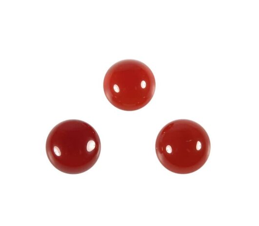 Carneool cabochon rond 10 mm Carneool cabochon rond 10 mm