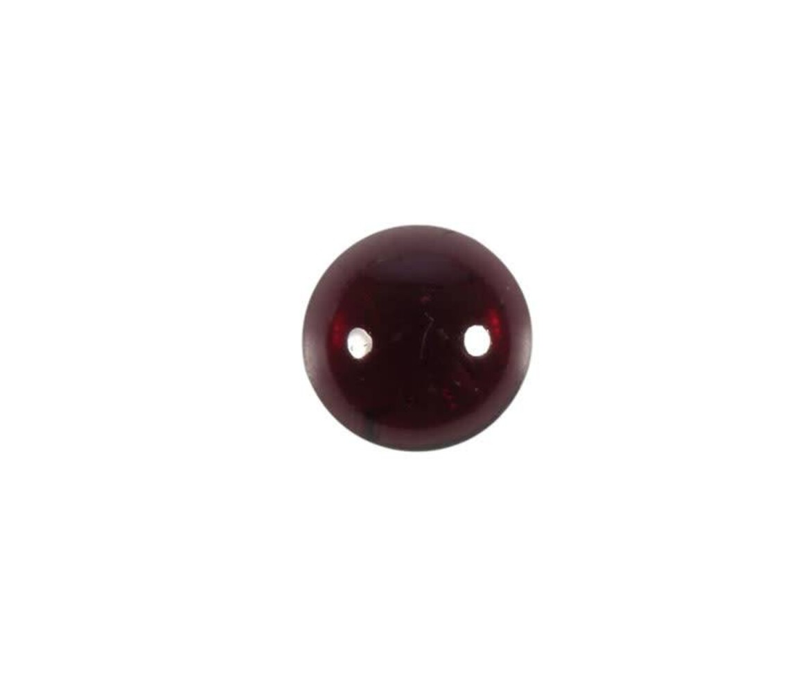 Granaat cabochon rond 10 mm Granaat cabochon rond 10 mm