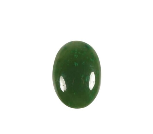Jade cabochon ovaal 18 x 13 mm Jade cabochon ovaal 18 x 13 mm